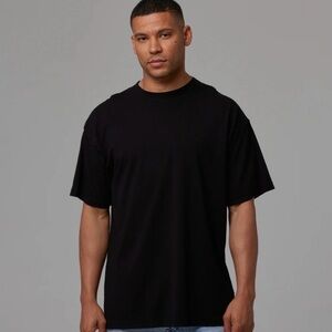 Talentless MENS MOCK NECK TEE Oversized fit in heavy fabric